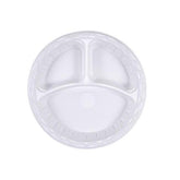 10" (26cm) Plastic Plates (e-lite) 3 Section - Gafbros